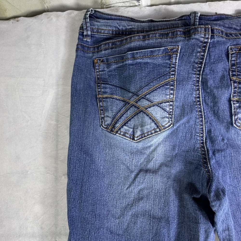 WallFlower Bootcut Jeans‎ Blue Denim Insta Stretch Luscious Curvy Fit Retro 15 - Picture 5 of 16